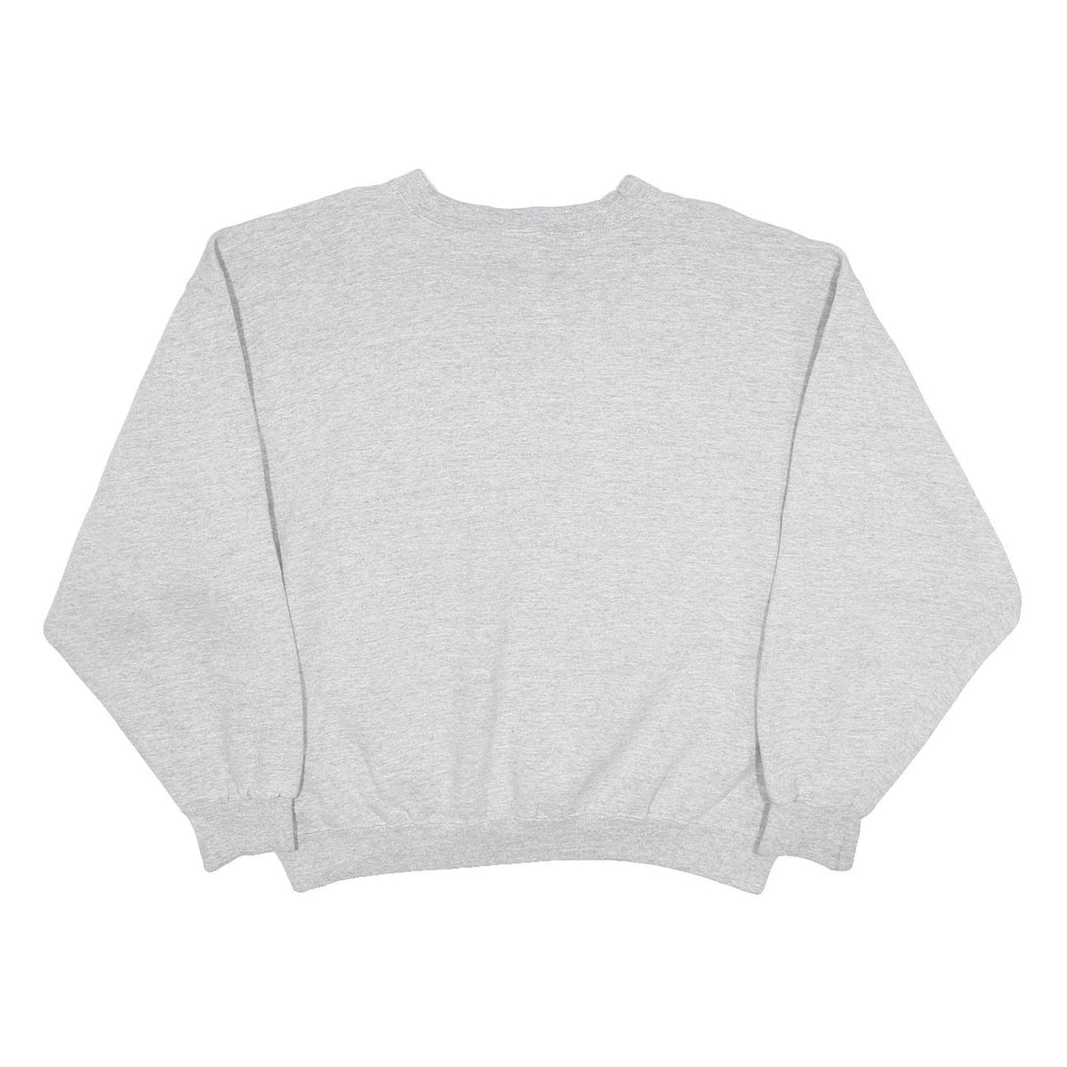 NIKE Womens Grey Sweatshirt Crew Neck M Cotton Blend Casual Pullover