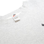 NIKE Womens Grey Sweatshirt Crew Neck M Cotton Blend Casual Pullover