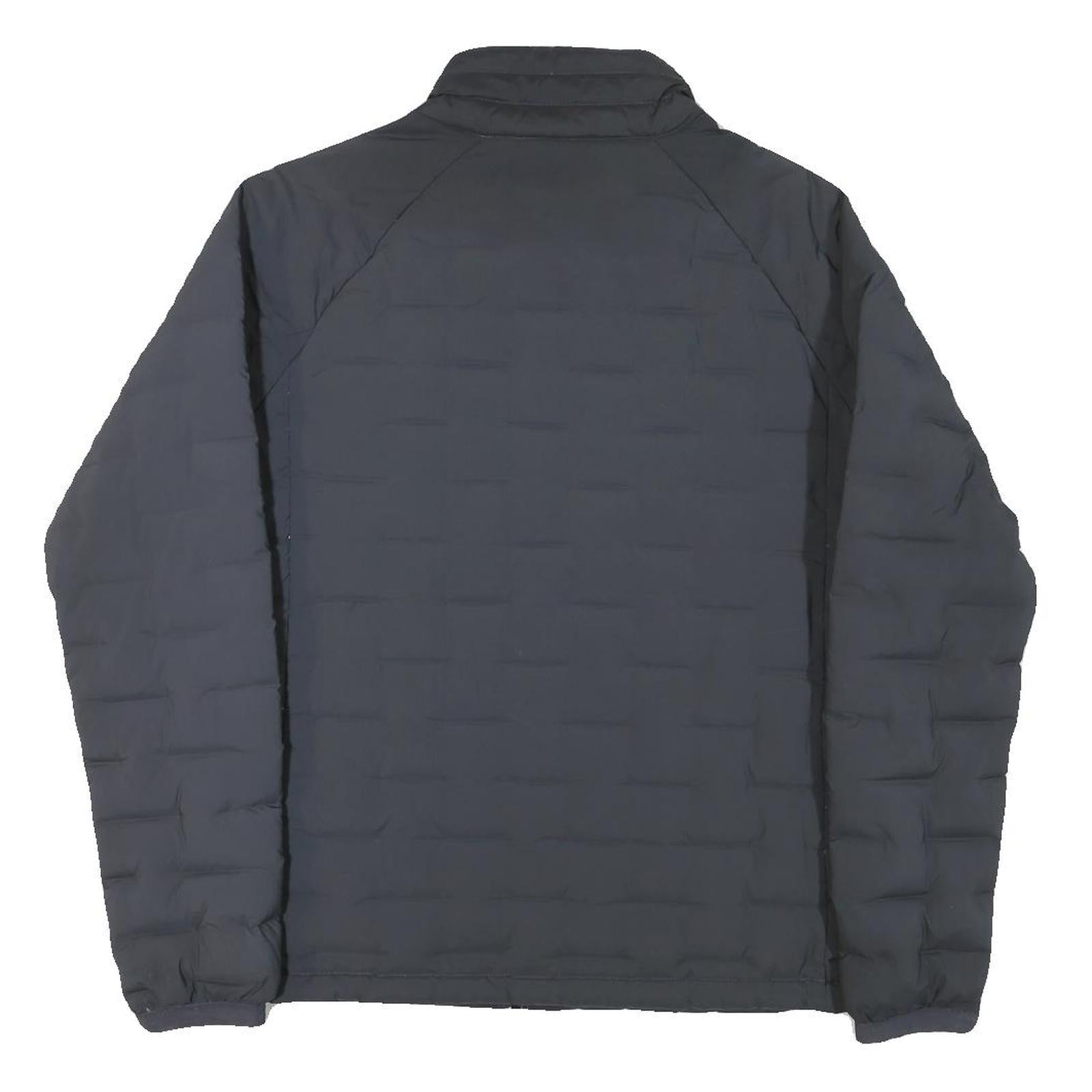 KAPPA Mens Black Sportswear Jacket M Polyester Blend Puffer Padded Zip