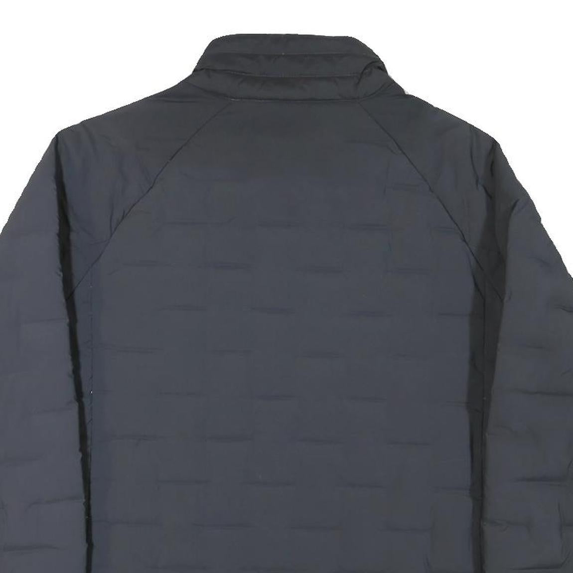 KAPPA Mens Black Sportswear Jacket M Polyester Blend Puffer Padded Zip