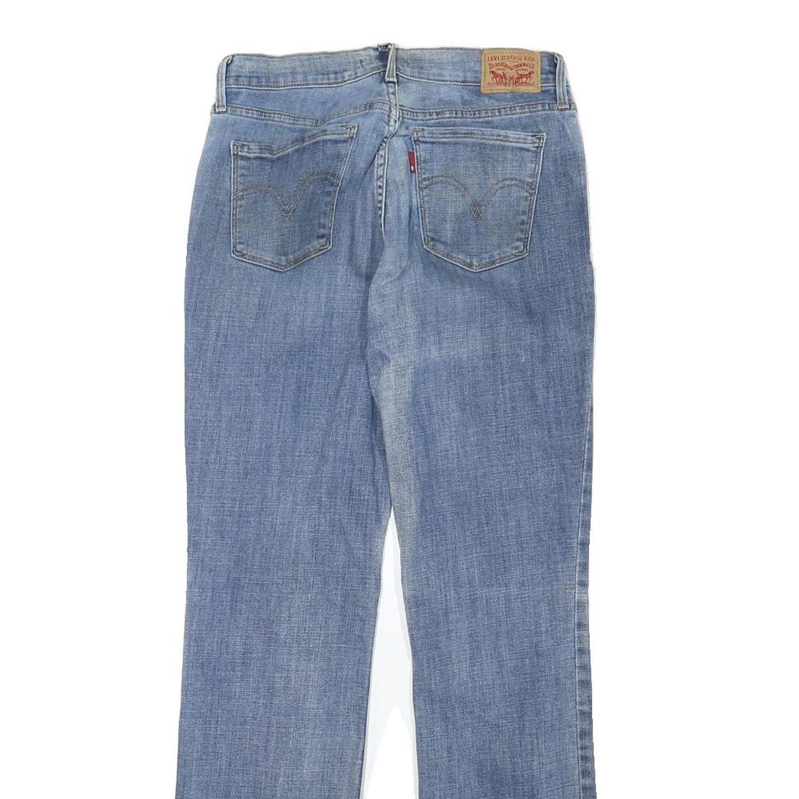 LEVI'S Womens 505 Regular Fit Straight Leg Denim Medium Wash W27 L30 Classic