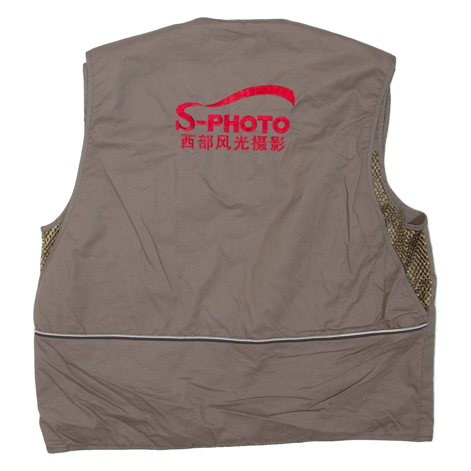 Utility Mens Gilet Grey XL