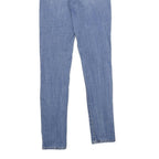 LEVI'S 721 High Rise Skinny Womens Jeans Blue Slim Denim Light W25 L30 Stretch