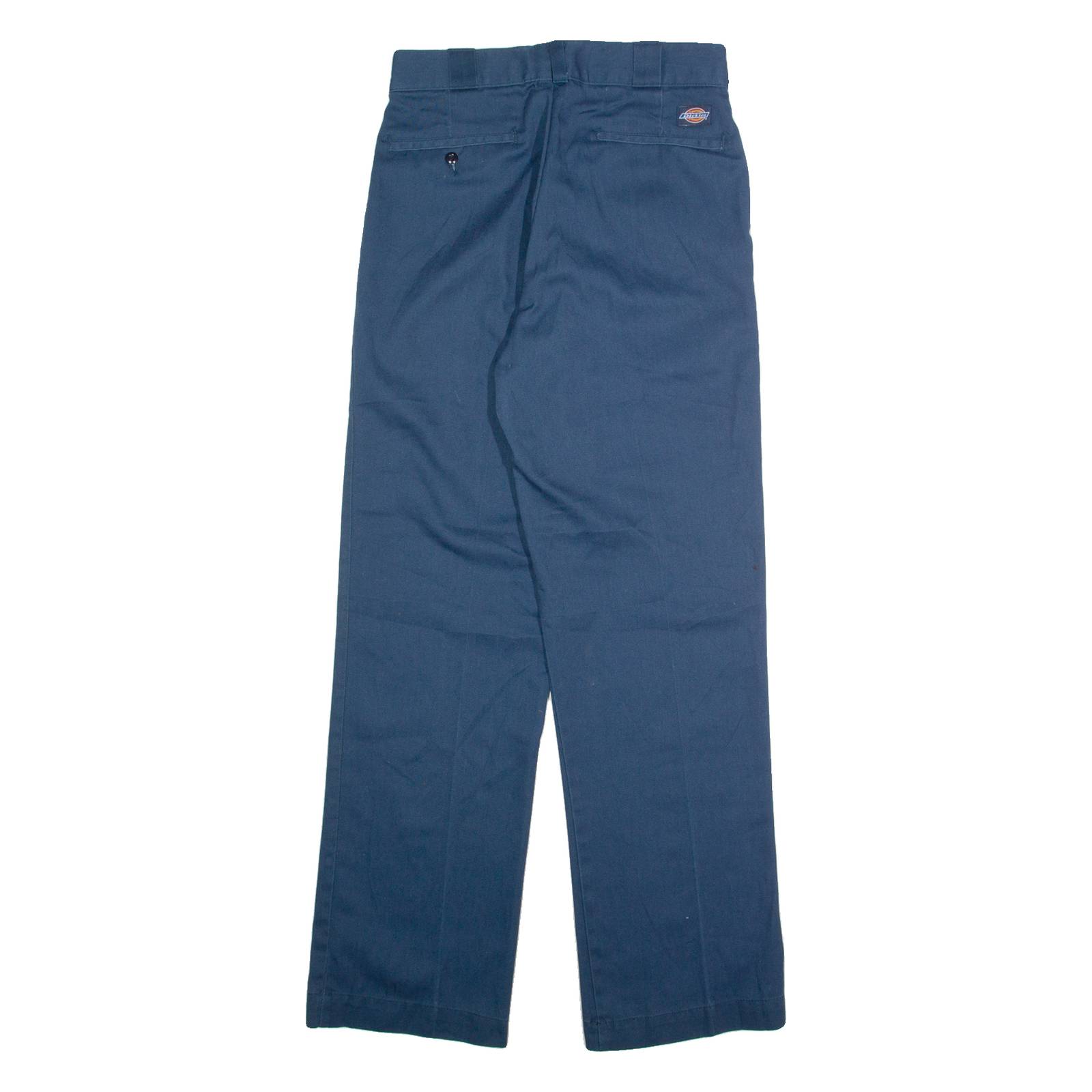 DICKIES Chino Mens Trousers Blue Regular Straight W28 L31