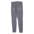 7 FOR ALL MANKIND Womens Jeans Grey Regular Skinny Stone Wash W28 L29