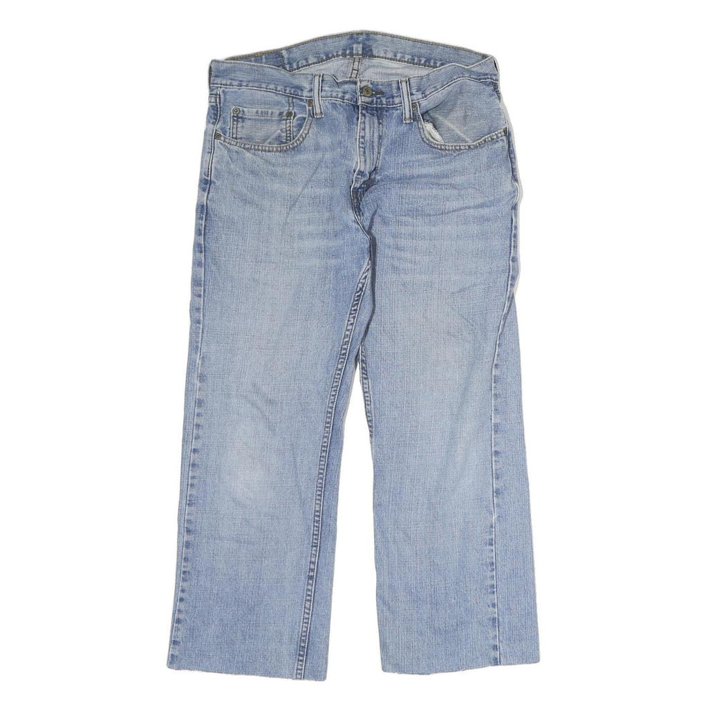 LEVI'S 559 Mens Jeans Blue Regular Straight Denim Light W32 L28 Classic Cotton