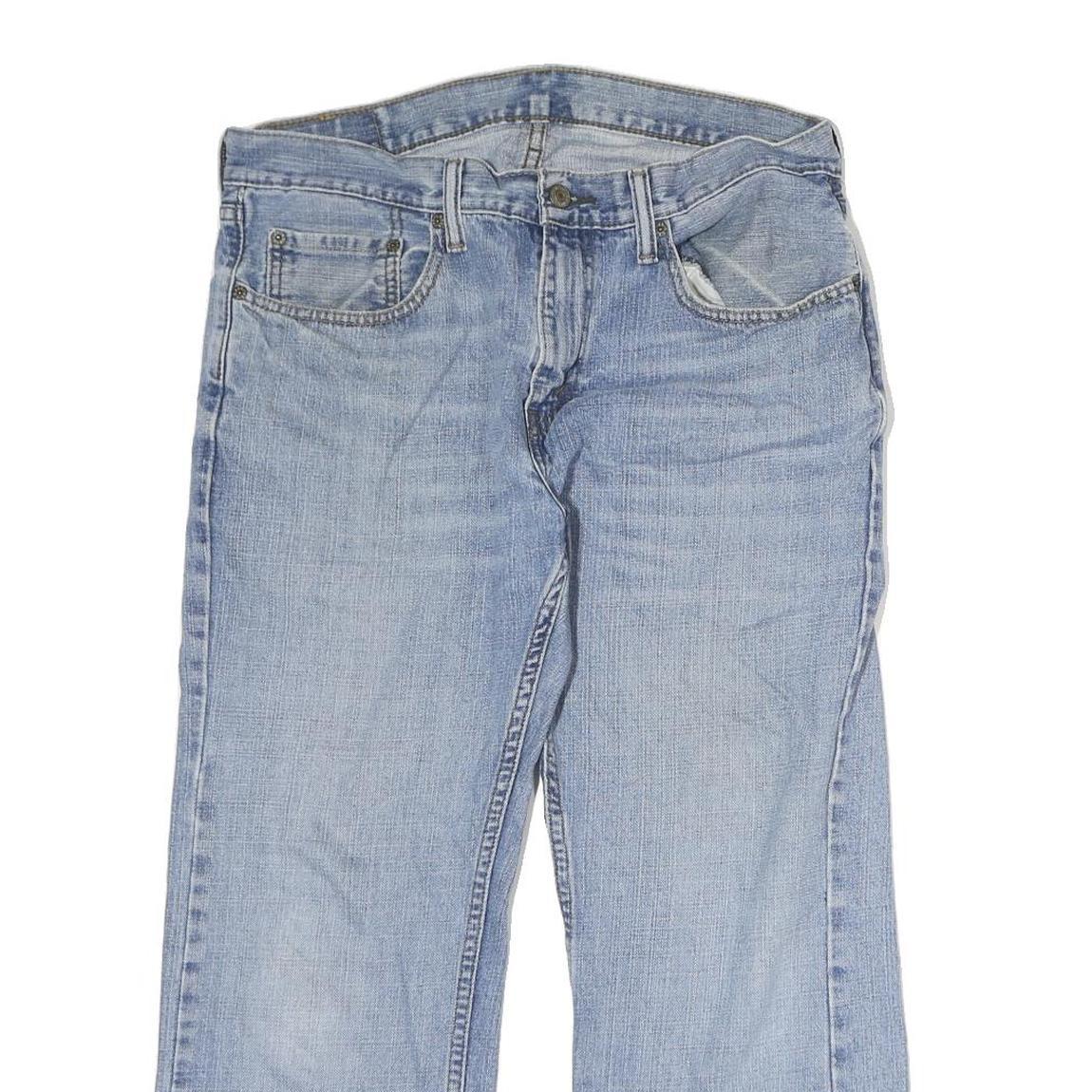 LEVI'S 559 Mens Jeans Blue Regular Straight Denim Light W32 L28 Classic Cotton