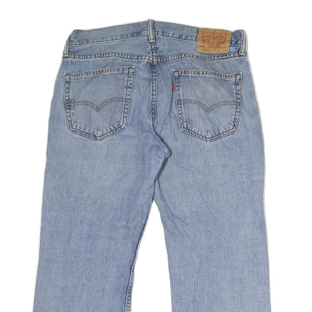 LEVI'S 559 Mens Jeans Blue Regular Straight Denim Light W32 L28 Classic Cotton