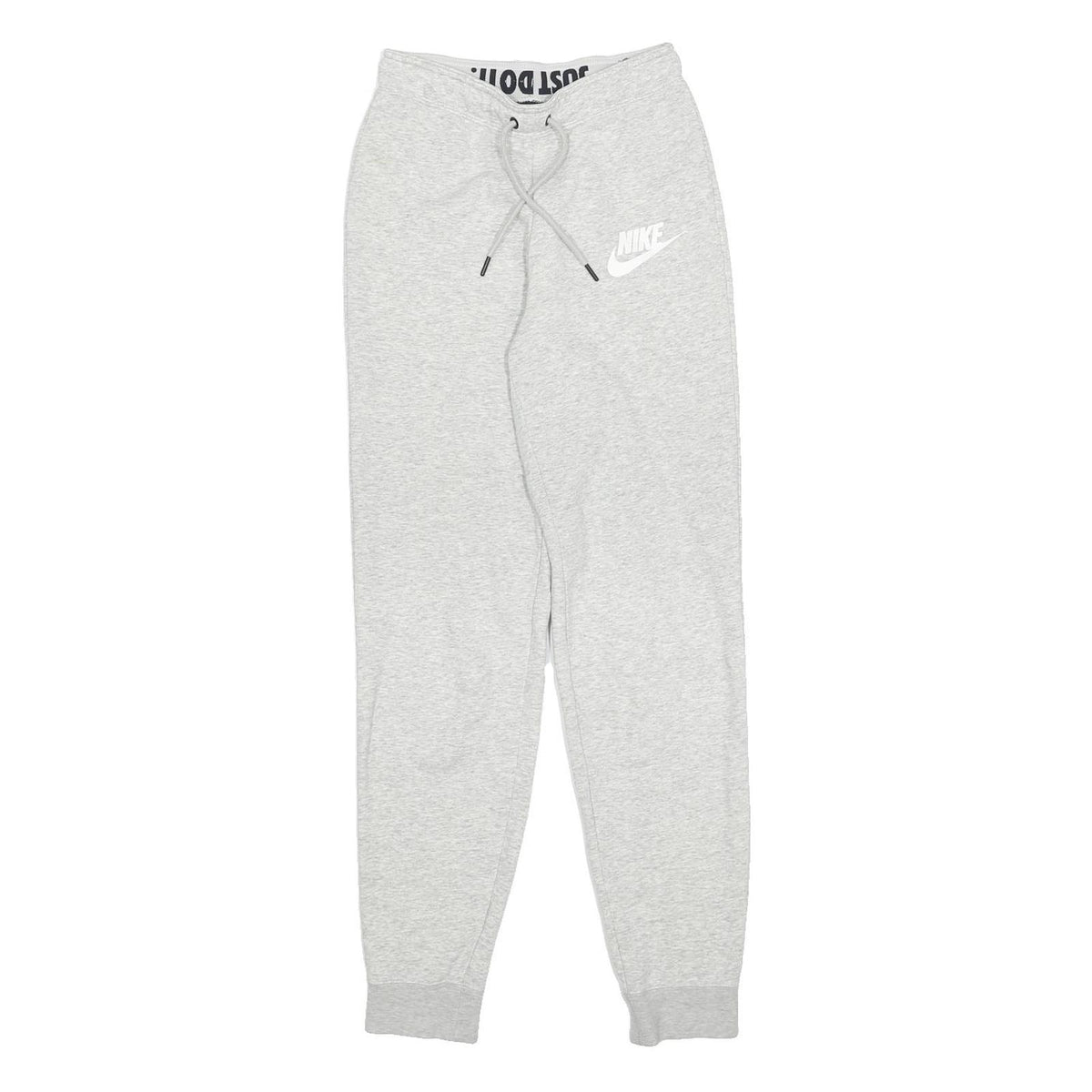 NIKE Womens Joggers Grey XS W22 L29 Slim Tapered Fit Cotton Blend Casual Sports