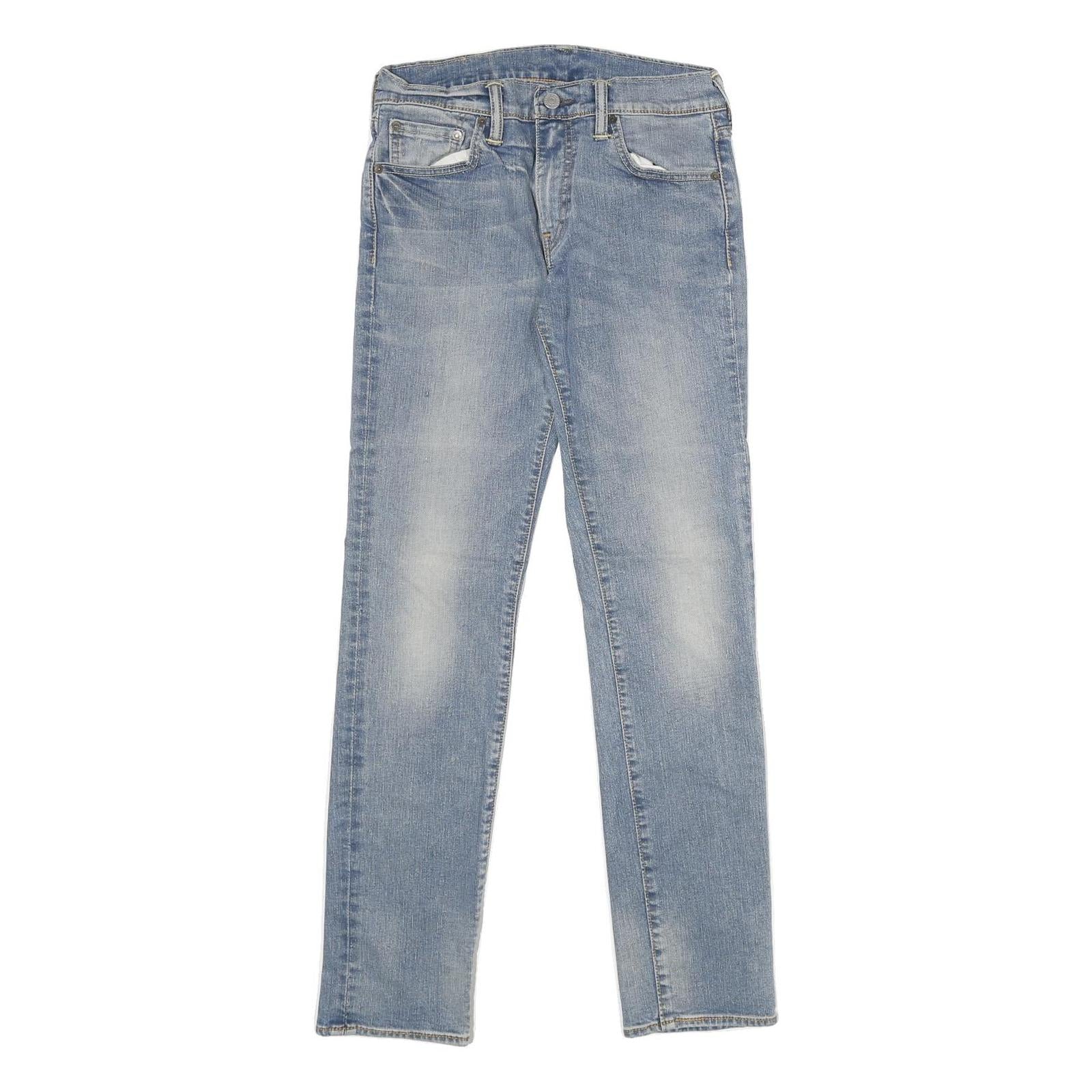 LEVI'S 511 Slim Mens Jeans Blue Slim Skinny Denim Medium W29 L32 Cotton Blend