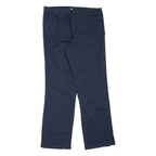 DICKIES Chino Mens Trousers Blue Regular Straight W30 L30