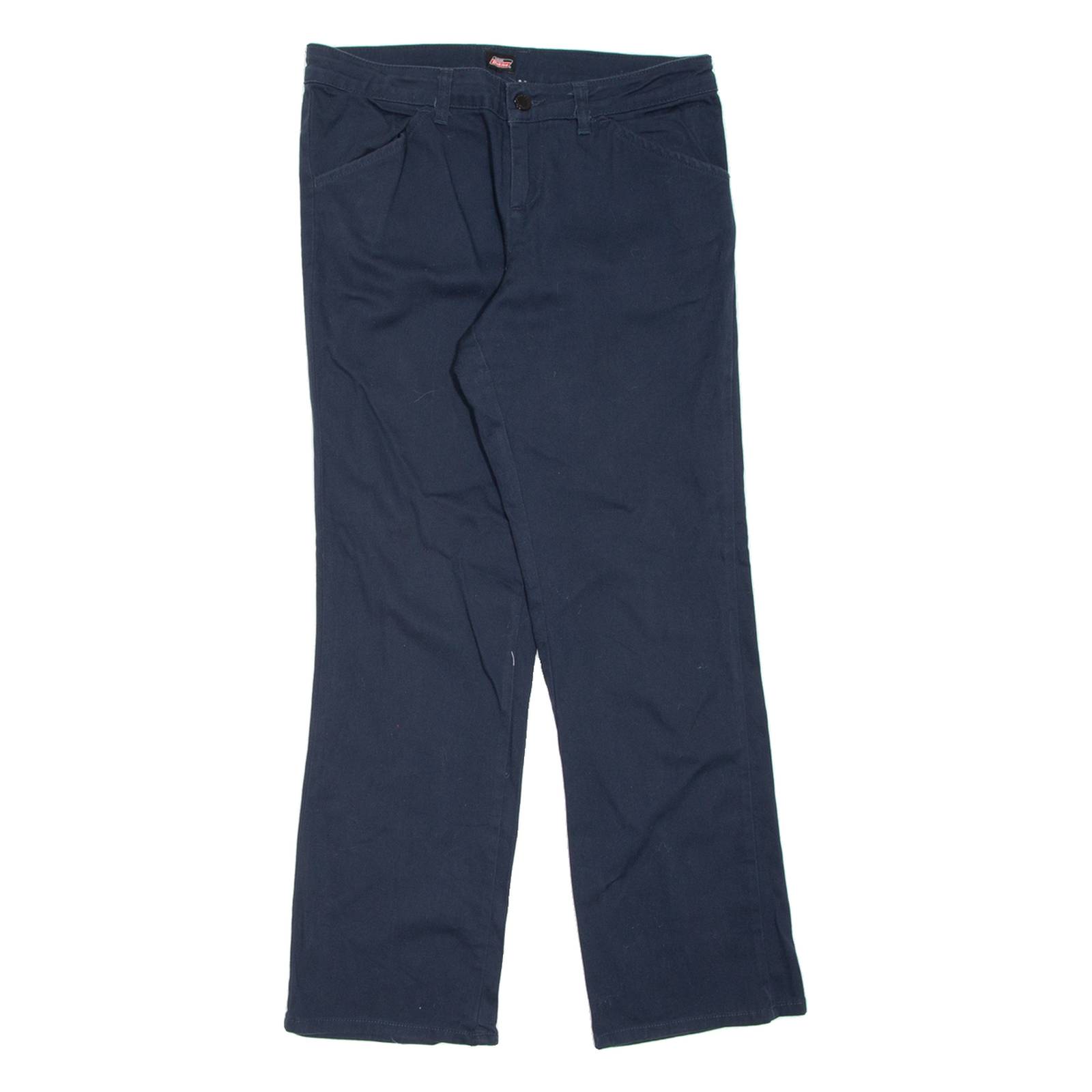DICKIES Chino Mens Trousers Blue Regular Straight W30 L30