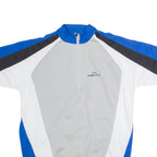 TCM Cycling Mens Jersey Grey 1/2 Zip M