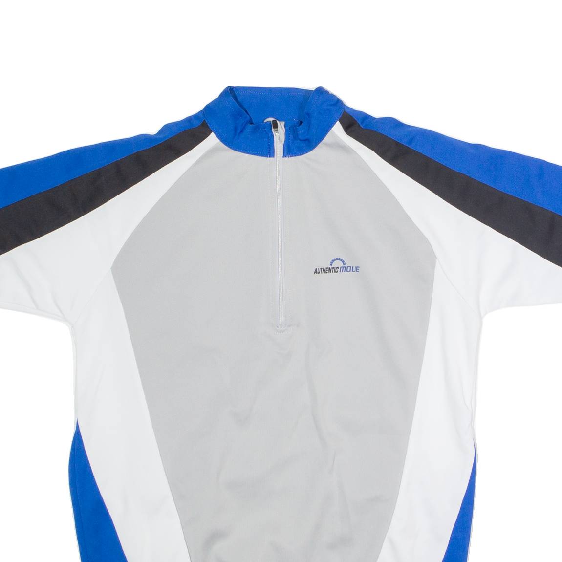 TCM Cycling Mens Jersey Grey 1/2 Zip M