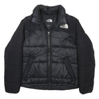 THE NORTH FACE Womens Black Nylon Puffer Jacket S Winter Outdoor Zip Pockets