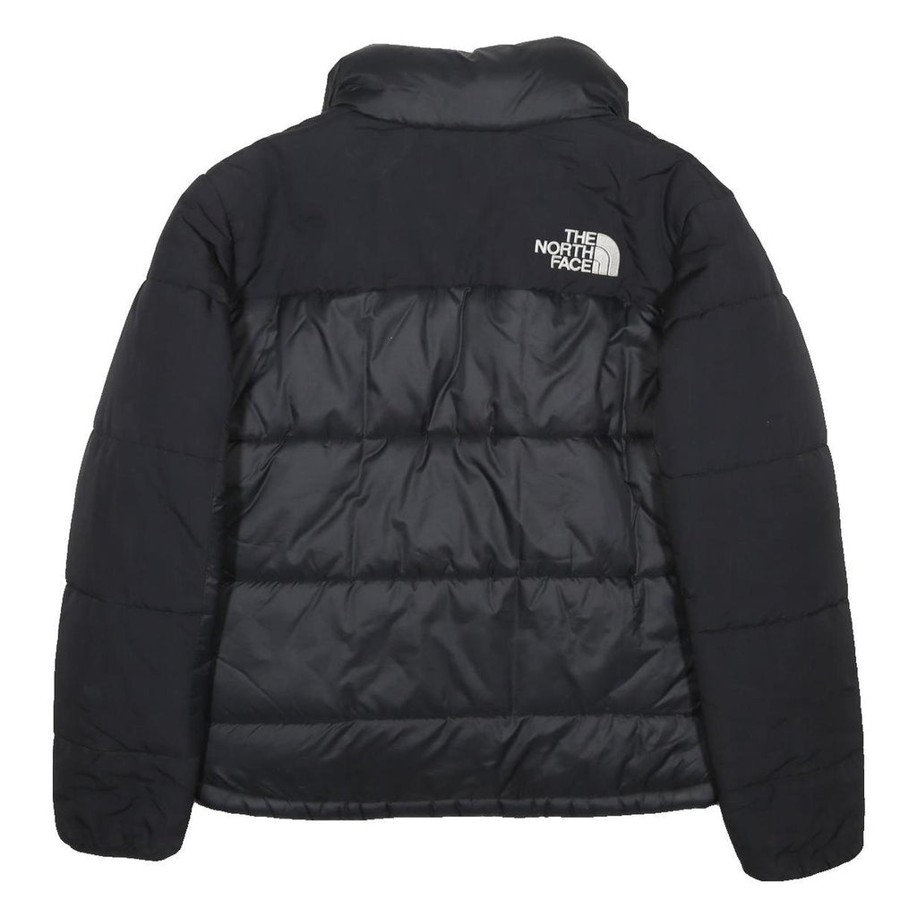 THE NORTH FACE Womens Black Nylon Puffer Jacket S Winter Outdoor Zip Pockets