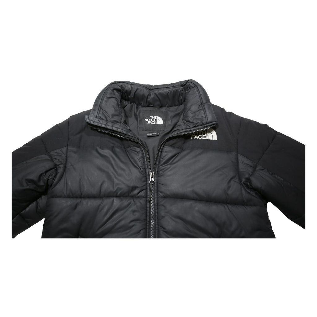 THE NORTH FACE Womens Black Nylon Puffer Jacket S Winter Outdoor Zip Pockets