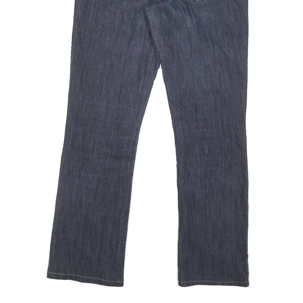 DKNY Womens Regular Fit Blue Denim Straight Leg Jeans Cotton Blend W32 L30