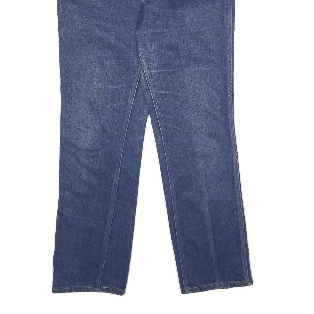 LEE Womens Regular Fit Straight Leg Denim Medium Wash Cotton Blend Jeans W30 L32
