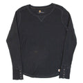 CARHARTT Womens T-Shirt Black Long Sleeve M