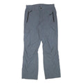 CRIVIT Mens Polyester Blend Grey Relaxed Straight Trousers W32 L30 Outdoor