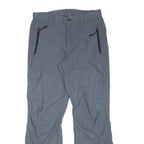 CRIVIT Mens Polyester Blend Grey Relaxed Straight Trousers W32 L30 Outdoor