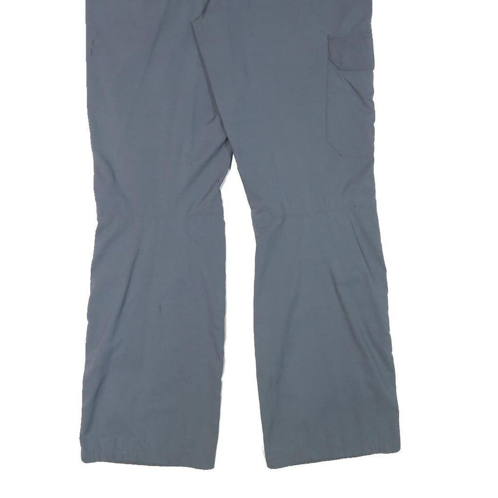 CRIVIT Mens Polyester Blend Grey Relaxed Straight Trousers W32 L30 Outdoor