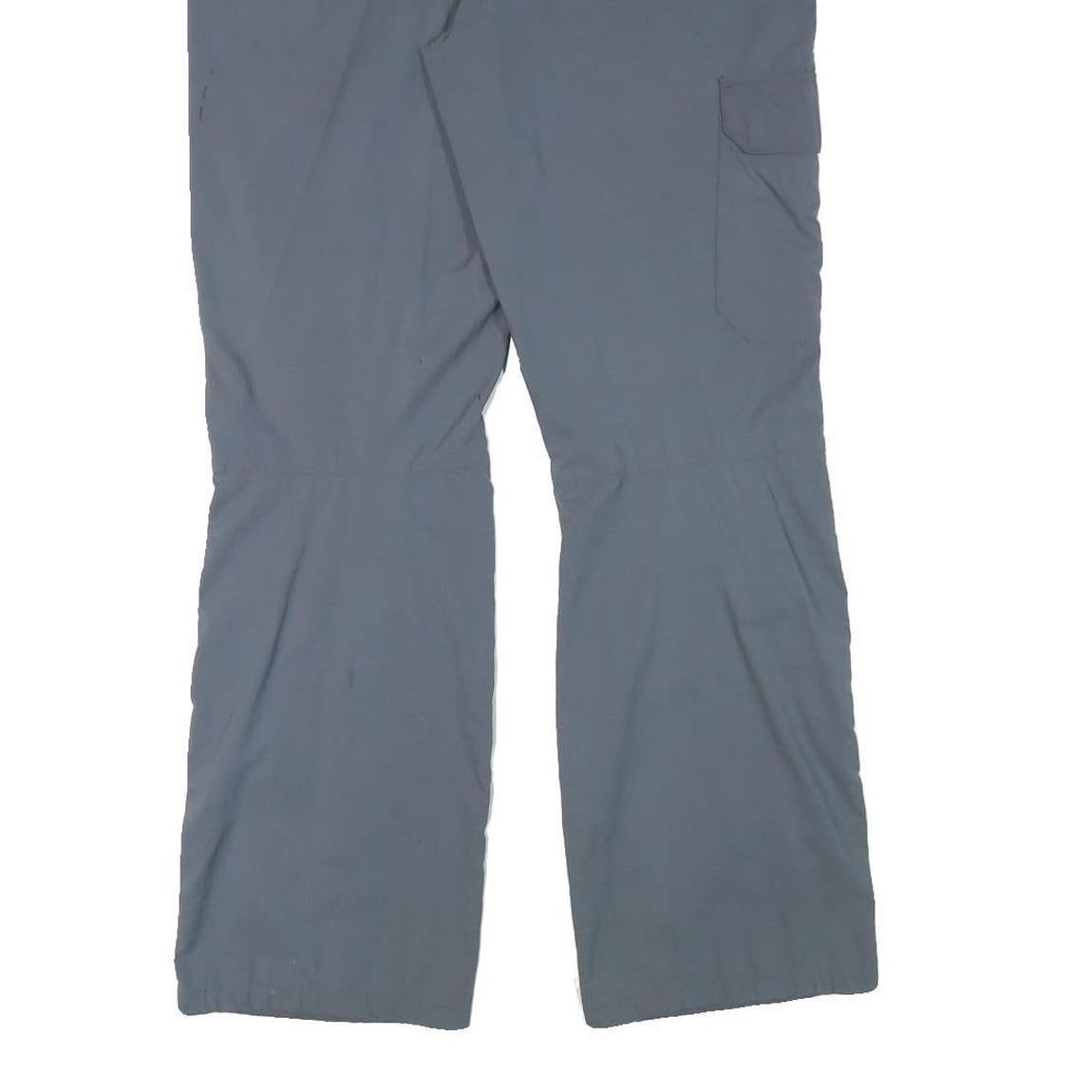 CRIVIT Mens Polyester Blend Grey Relaxed Straight Trousers W32 L30 Outdoor