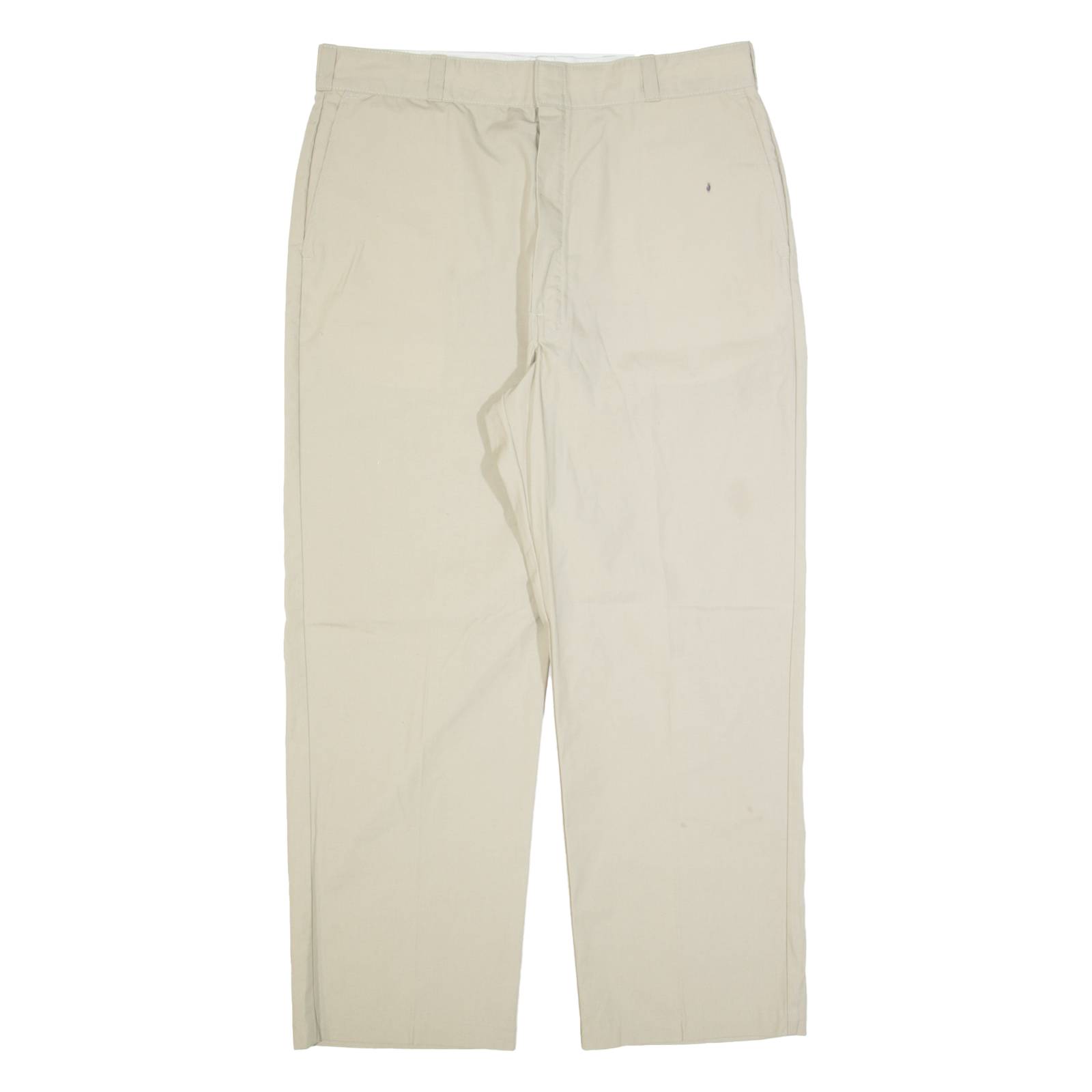 DICKIES Workwear Mens Trousers Beige Regular Straight W38 L28