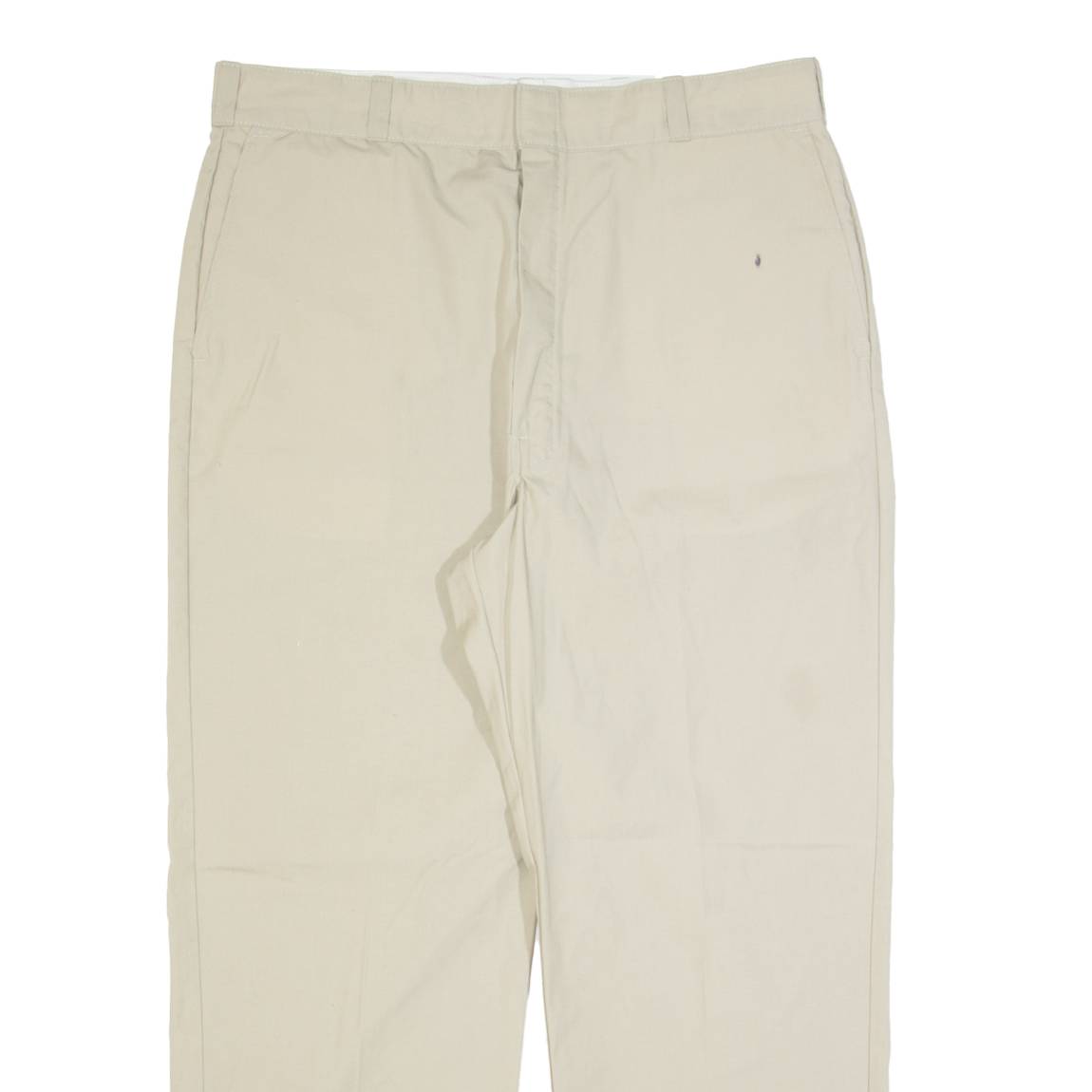 DICKIES Workwear Mens Trousers Beige Regular Straight W38 L28