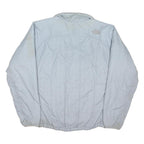 THE NORTH FACE Womens Grey Outdoor Jacket L Polyester Blend Zip Plain