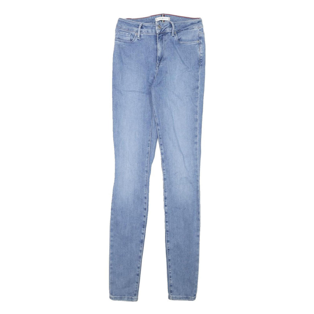 TOMMY HILFIGER Womens Slim Skinny Denim Light Blue Jeans W24 L31