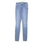 TOMMY HILFIGER Womens Slim Skinny Denim Light Blue Jeans W24 L31