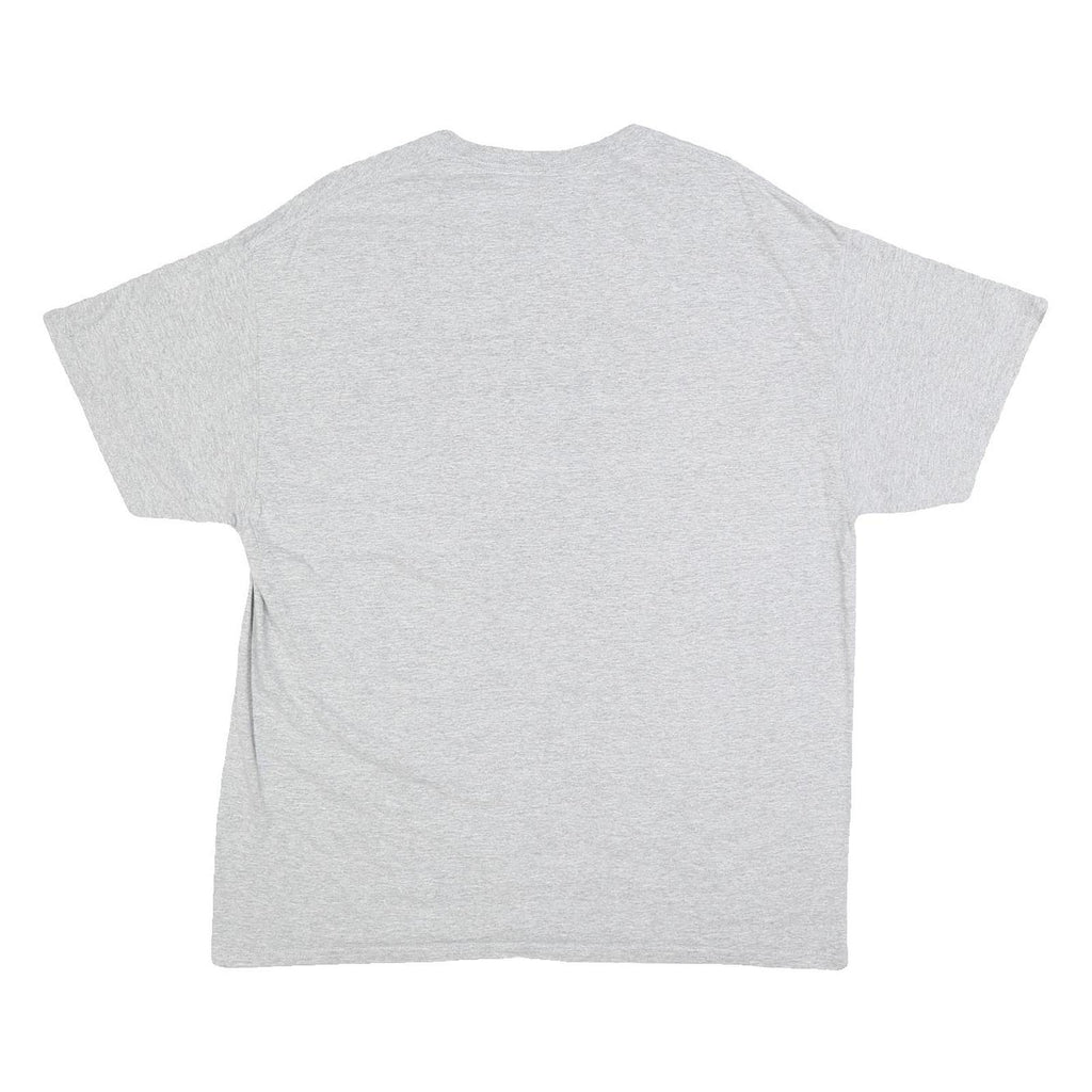 GILDAN Mens Grey NASA Space Graphic T-Shirt M Short Sleeve Crew Neck Casual