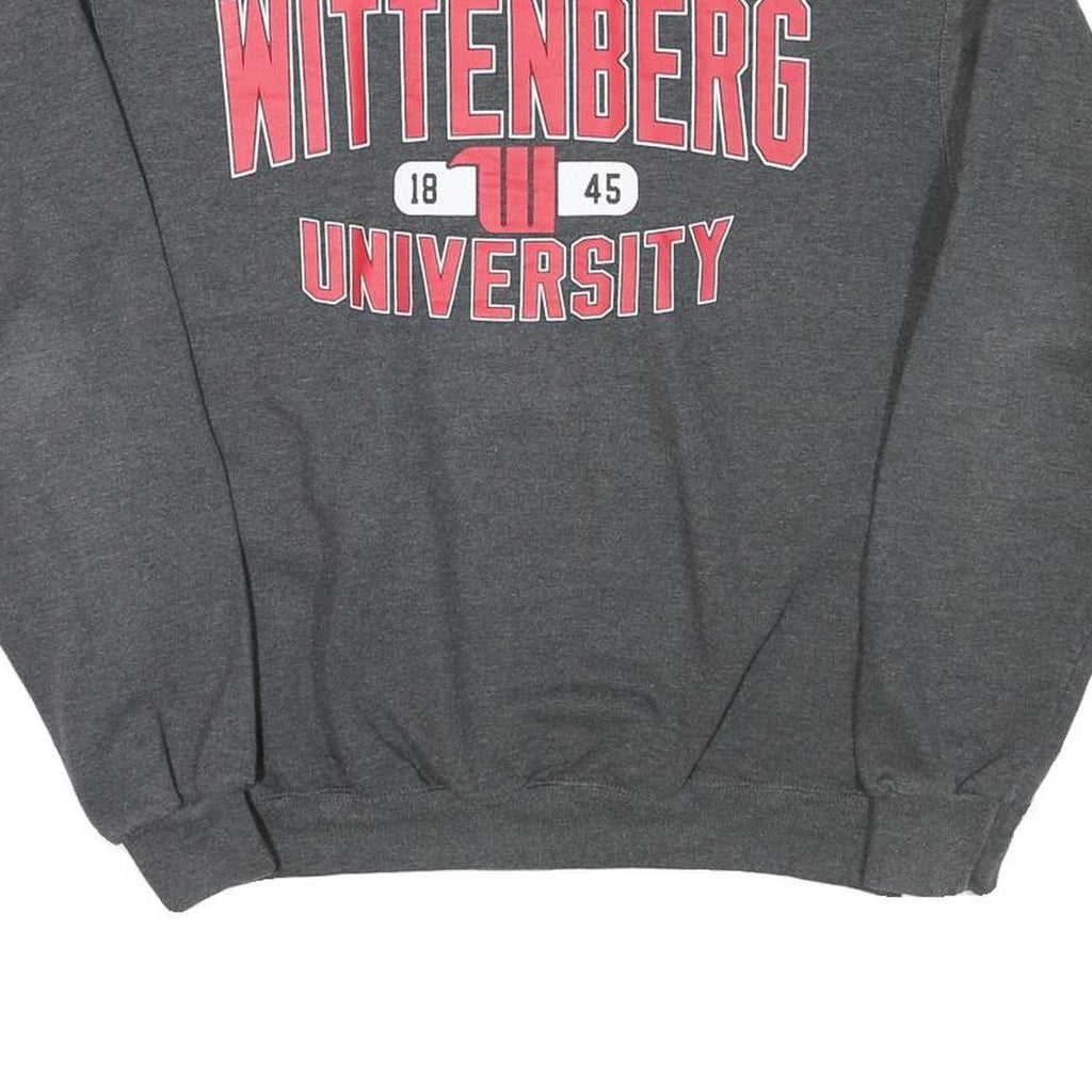 CHAMPION Mens Grey Wittenberg University Crew Neck M Cotton Sweatshirt