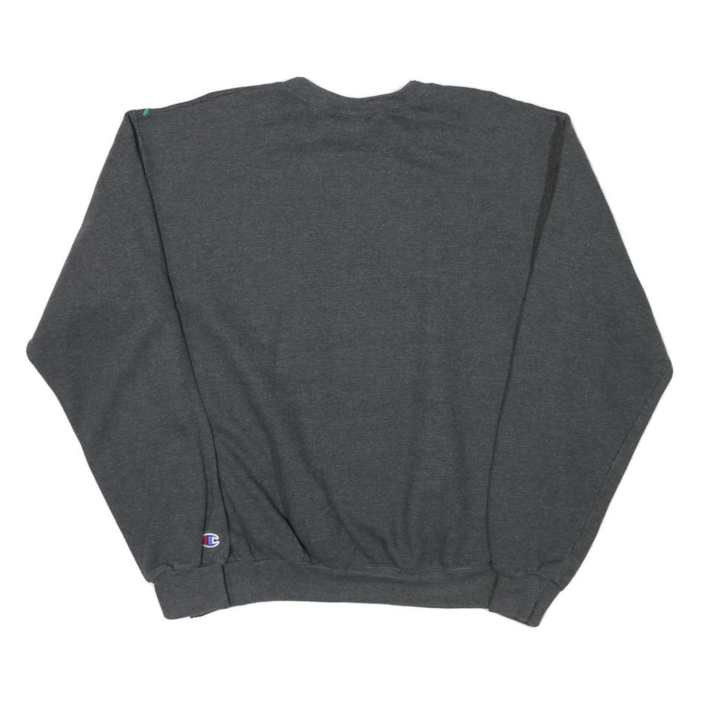 CHAMPION Mens Grey Wittenberg University Crew Neck M Cotton Sweatshirt