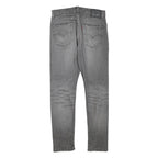 LEVI'S Mens Slim Grey Denim Slim Jeans W30 L29 Stylish Cotton Blend
