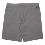 DICKIES Mens Shorts Grey Casual 2XL W42 Workwear Comfortable Cotton Blend