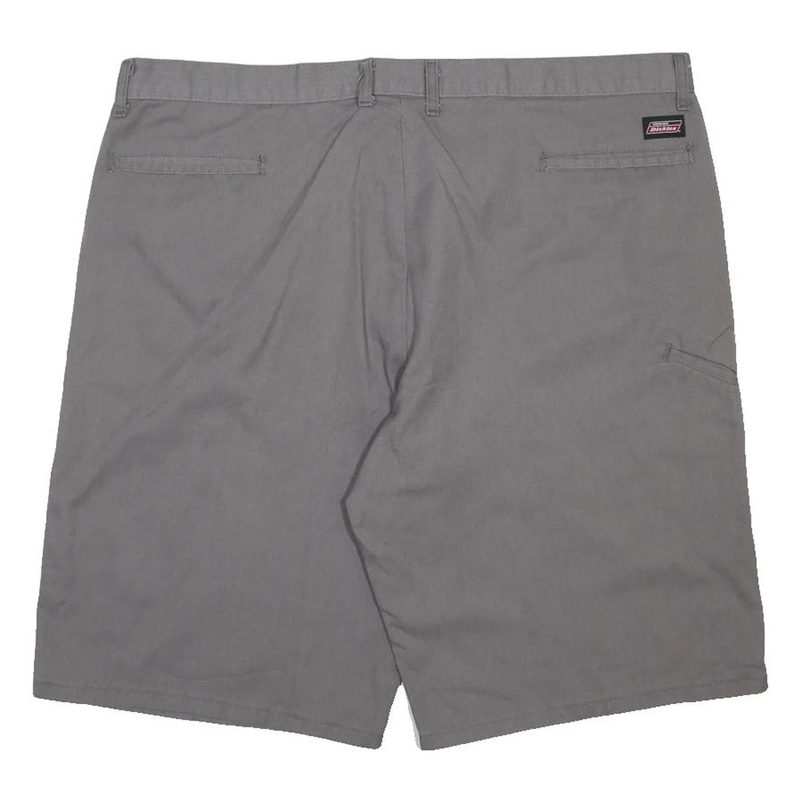DICKIES Mens Shorts Grey Casual 2XL W42 Workwear Comfortable Cotton Blend