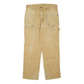 DICKIES Mens Jeans Beige Regular Straight Denim Good Condition W34 L30 Workwear