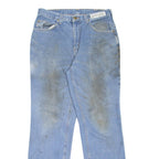 CARHARTT Workwear Mens Jeans Blue Regular Straight W32 L32