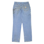 CARHARTT Workwear Mens Jeans Blue Regular Straight W32 L32