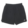 NEW BALANCE Mens Shorts Black M W30 Casual Polyester Blend Sportswear