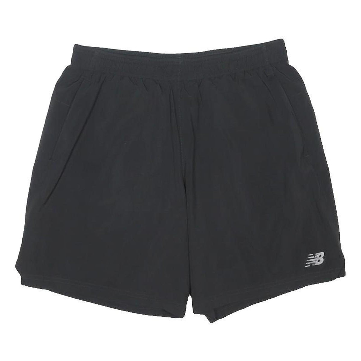 NEW BALANCE Mens Shorts Black M W30 Casual Polyester Blend Sportswear