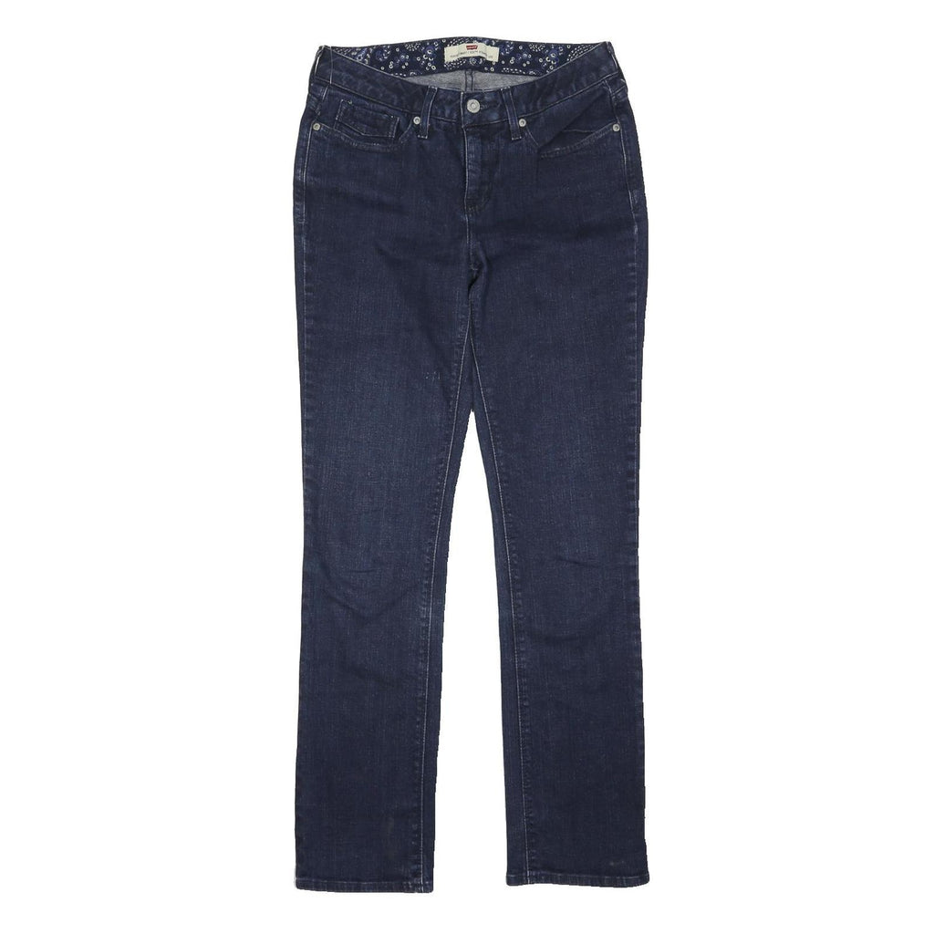 LEVI'S 525 Womens Jeans Blue Regular Straight Denim Medium W28 L30 Classic Fit