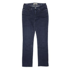 LEVI'S 525 Womens Jeans Blue Regular Straight Denim Medium W28 L30 Classic Fit
