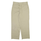 DICKIES Womens Trousers Beige Regular Straight W28 L26