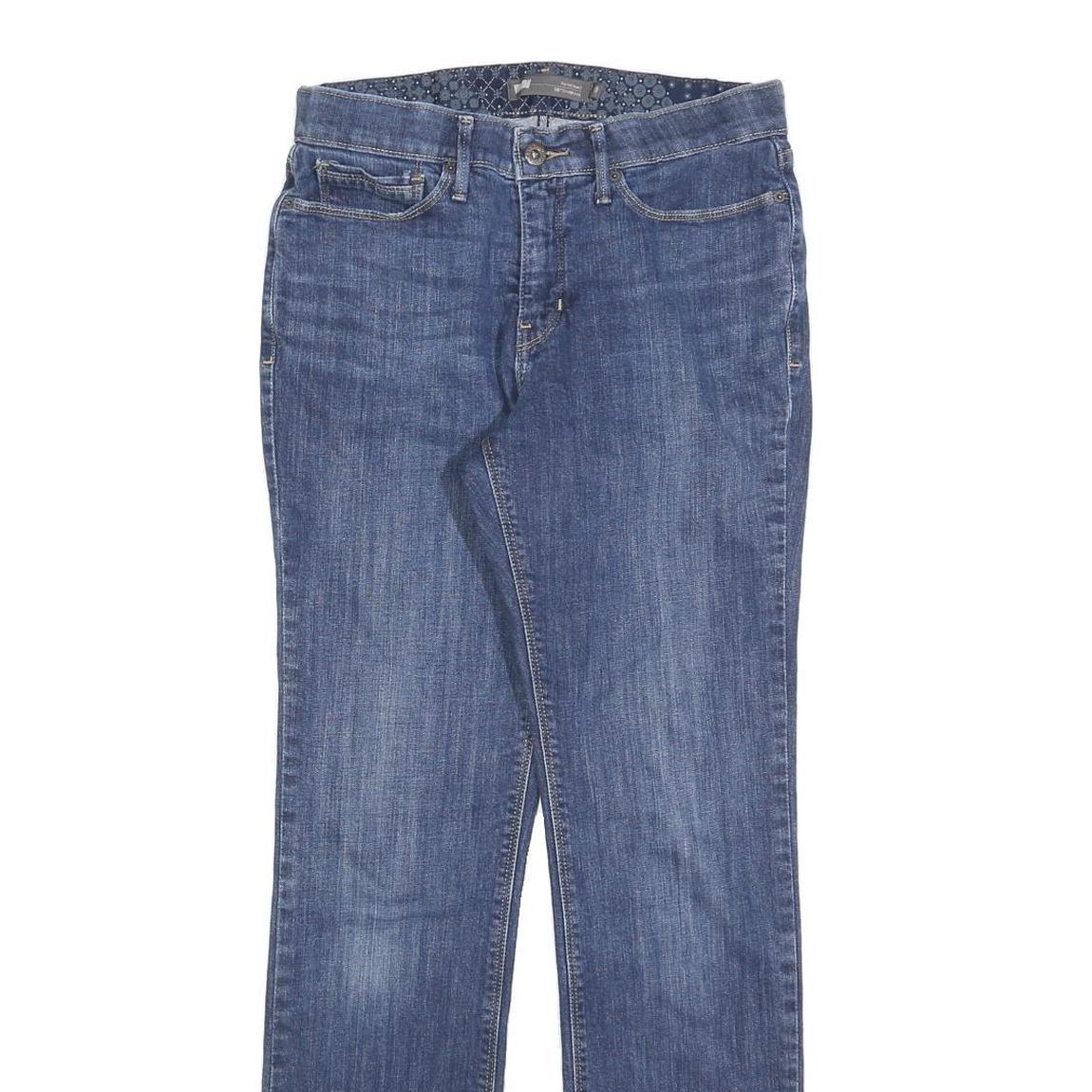 LEVI'S 525 Womens Jeans Blue Slim Straight Denim Medium W29 L30 Classic Fit