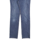 LEVI'S 525 Womens Jeans Blue Slim Straight Denim Medium W29 L30 Classic Fit