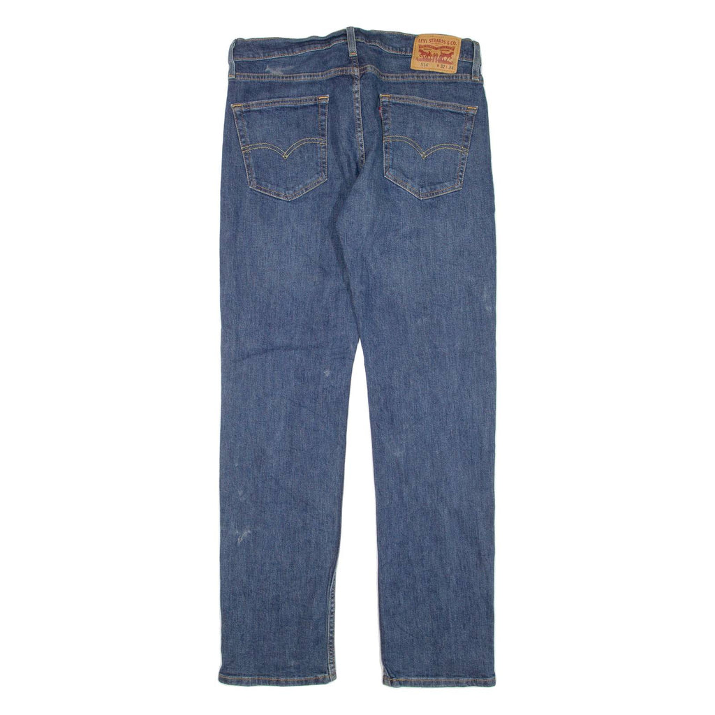 LEVI'S 514 Jeans Mens Blue Regular Straight W32 L34